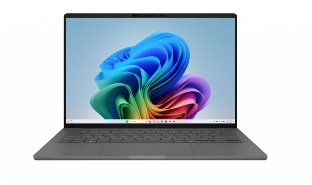 ASUS NTB Zenbook 14 (UX3407QA-OLED339X), X1-26-100, 14" 1920x1200 OLED, 32GB, 1TB SSD, Adreno, W11 Pro, Iceland Gray