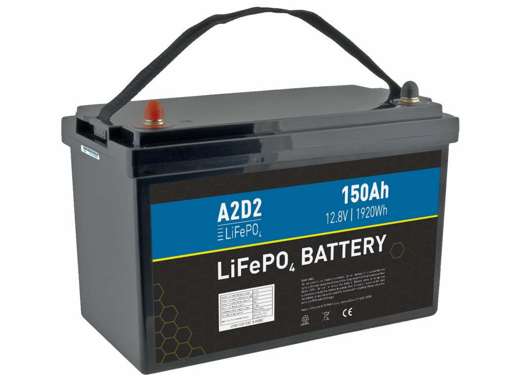AVACOM A2D2 Baterie pro LiFePO4 12,8V 150Ah M8 (REPT cells)