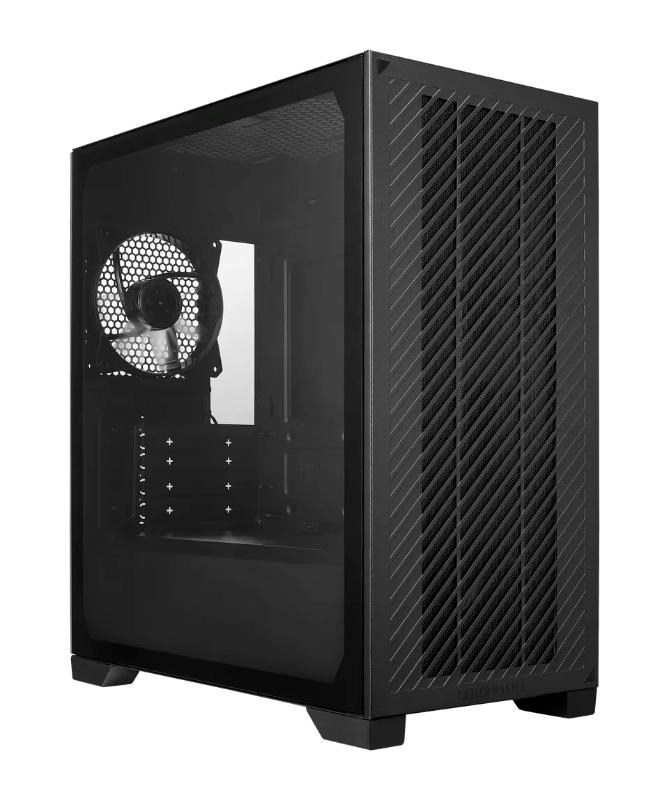 Cooler Master case Elite 301 Lite, mATX, Průhledná bočnice, 1x 120mm Fan, Černá