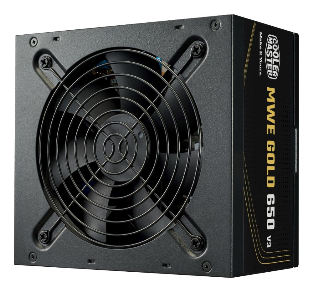 Cooler Master zdroj MWE Gold 650W V3, 120mm, 80+ Gold, ATX 3.1
