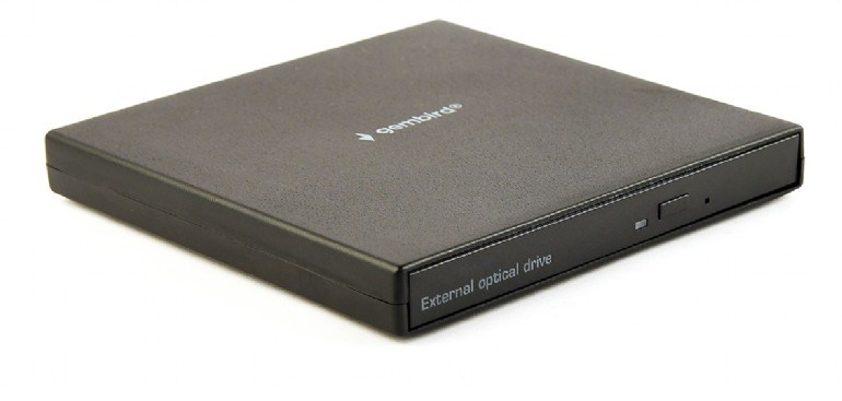 GEMBIRD externí DVD-ROM vypalovačka DVD-USB-04, černá