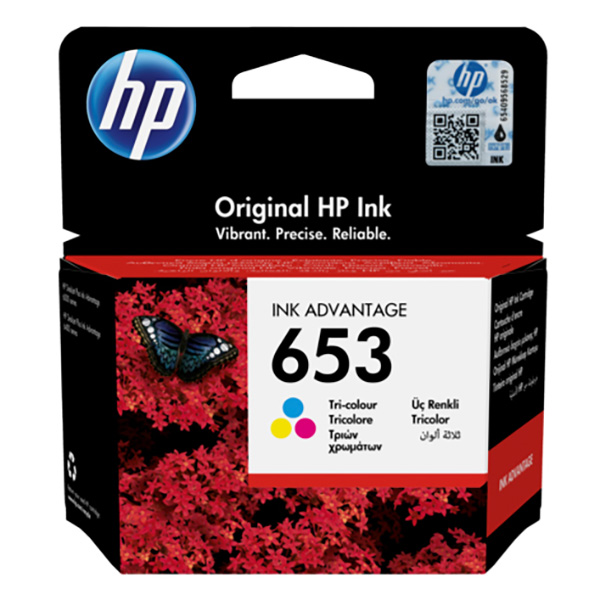 HP DJ IA 6000, IA PLUS 6400, HP 653, Tri-colour, 200 str., [3YM74AE] - Ink cartridge//1