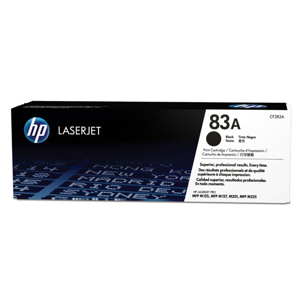 HP LJ M201, MFP M125, 127, 225, HP 83A, black, 1500 str., [CF283A] - laser toner//4,5