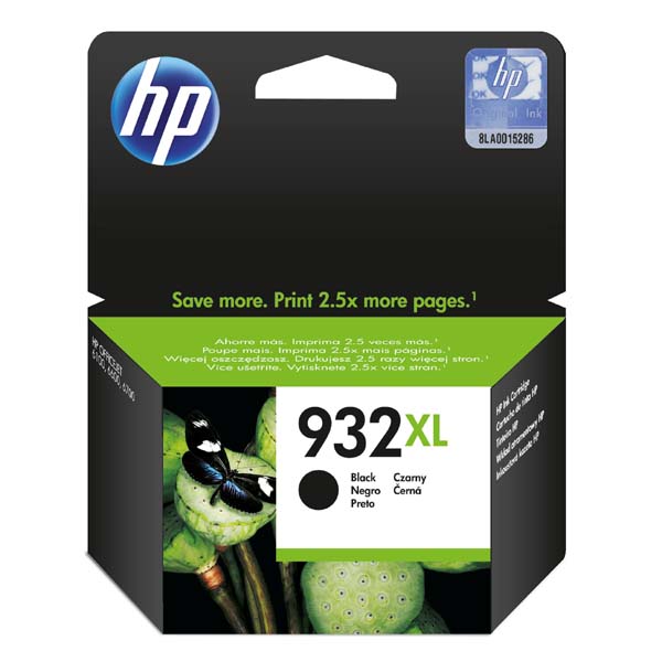 HP OJ 6100, 6600, 6700, 7110, 7610, HP 932XL,black,1000str.,[CN053AE] - Ink cartridge//1