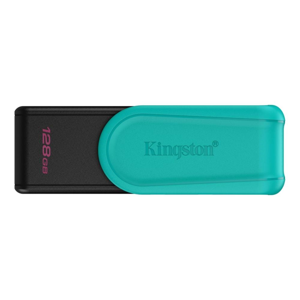 Kingston Flash Disk 128GB USB3.2 Gen 1 DataTraveler Exodia S (Black + Turquoise)