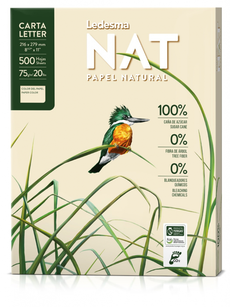 NAT Paper - Ekologický papír z cukrové třtiny, A4