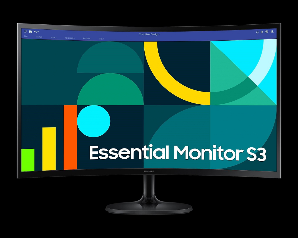 SAMSUNG MT LED LCD 27" S36GD - VA, prohnutý, 1920c1080, 100Hz