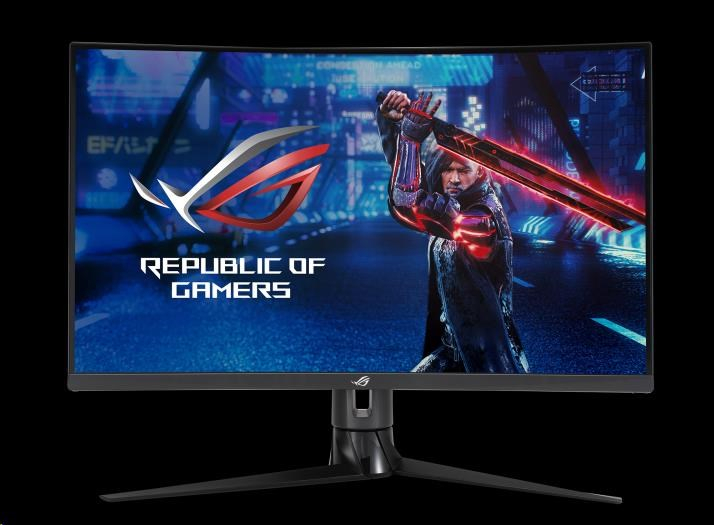 ASUS LCD 31.5" XG32WCS ROG Strix 2560x1440 Curved 180Hz 1ms (GTG) Fast VA USB Type-C FreeSync HDR