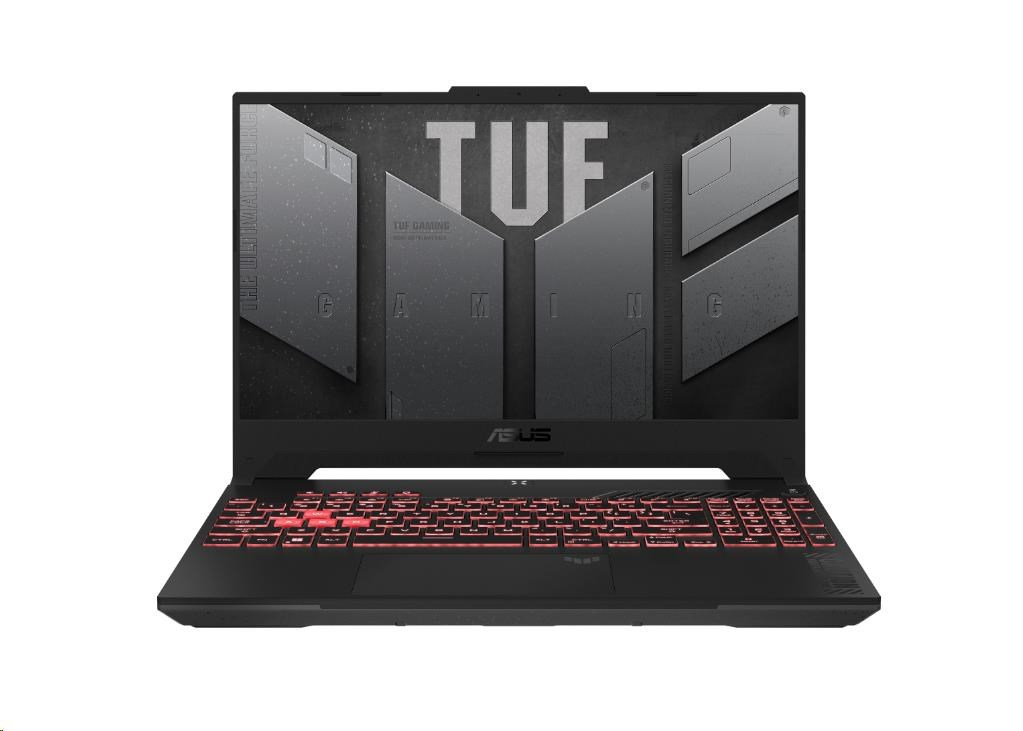 ASUS NTB TUF Gaming A15 (FA507UV-LP046), Ryzen 9 8945H,15,6" 1920 x 1080,16GB,1TB SSD,NVIDIA RTX4060, bez OS, Gray