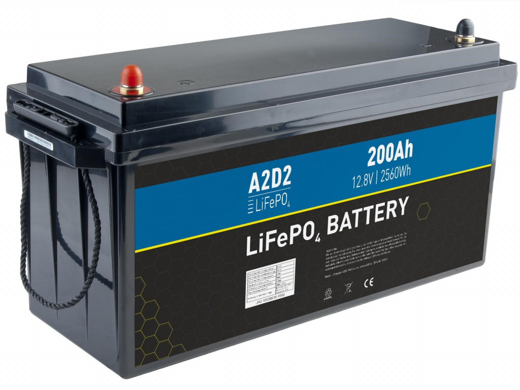 AVACOM A2D2 Baterie pro LiFePO4 12,8V 200Ah M8 (REPT cells)