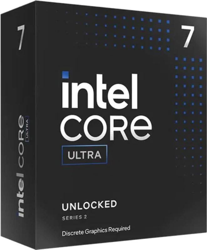 CPU INTEL Core Ultra 7 - 265KF, až 5.5GHz, 30MB L3, LGA1851, BOX (bez chladiče)