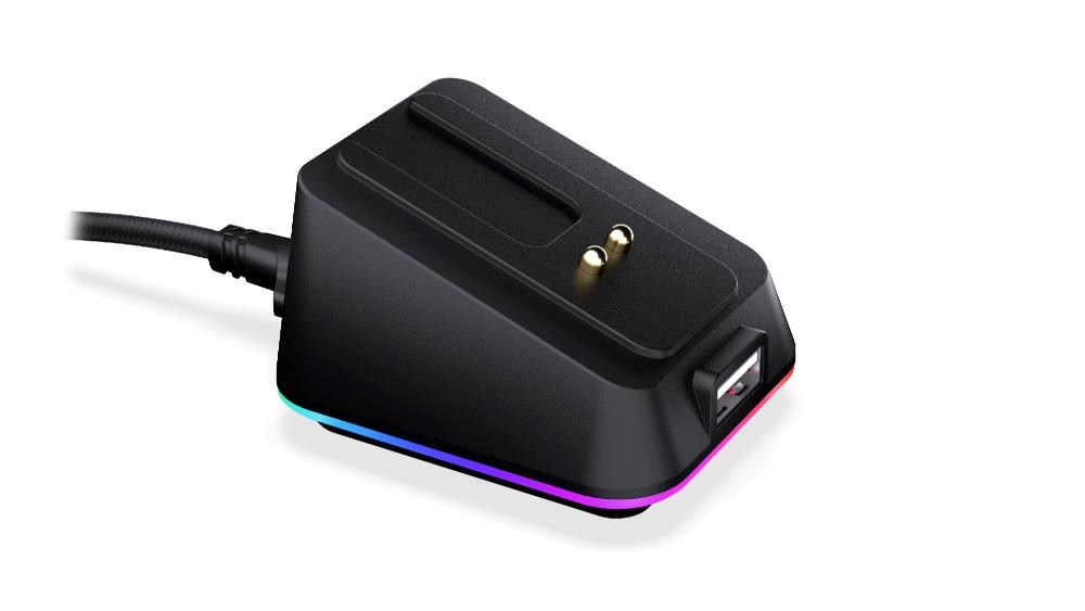 Endorfy dokovací stanice pro LIV a LIV Plus, USB, RGB, černá