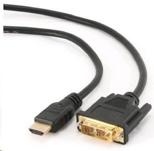 GEMBIRD Kabel HDMI - DVI 4,5m (M/M, DVI-D, Single Link, zlacené kontakty, stíněný)