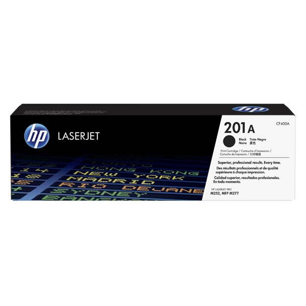 HP CLJ Pro M252, MFP M277, M274, HP 201A, black, 1500 str., [CF400A] - Laser toner//4,5