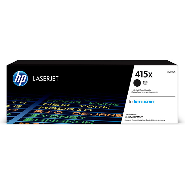 HP CLJ Pro M454, M479, HP 415X, black, 7500 str., [W2030X] - Laser toner//4,5