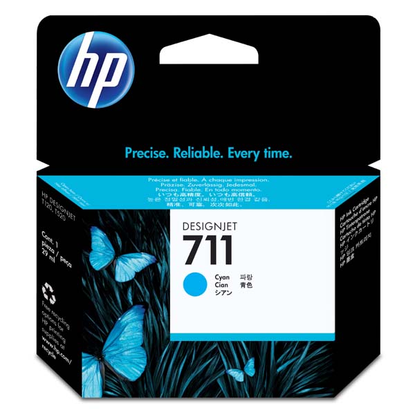 HP cyan cartridge č. 711, 29ml [CZ130A] - Ink náplň//1