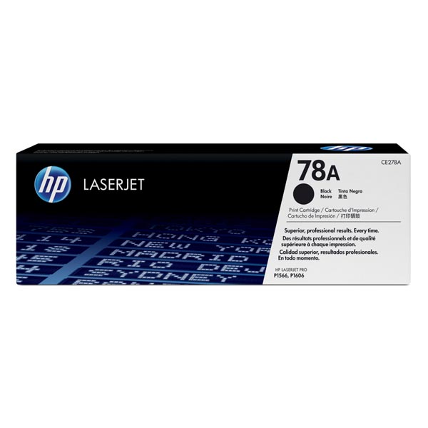 HP LJ Pro P1566, P1606, M1536, P1560, HP 78A,black, 2100 str., [CE278A] - Laser toner//4,5