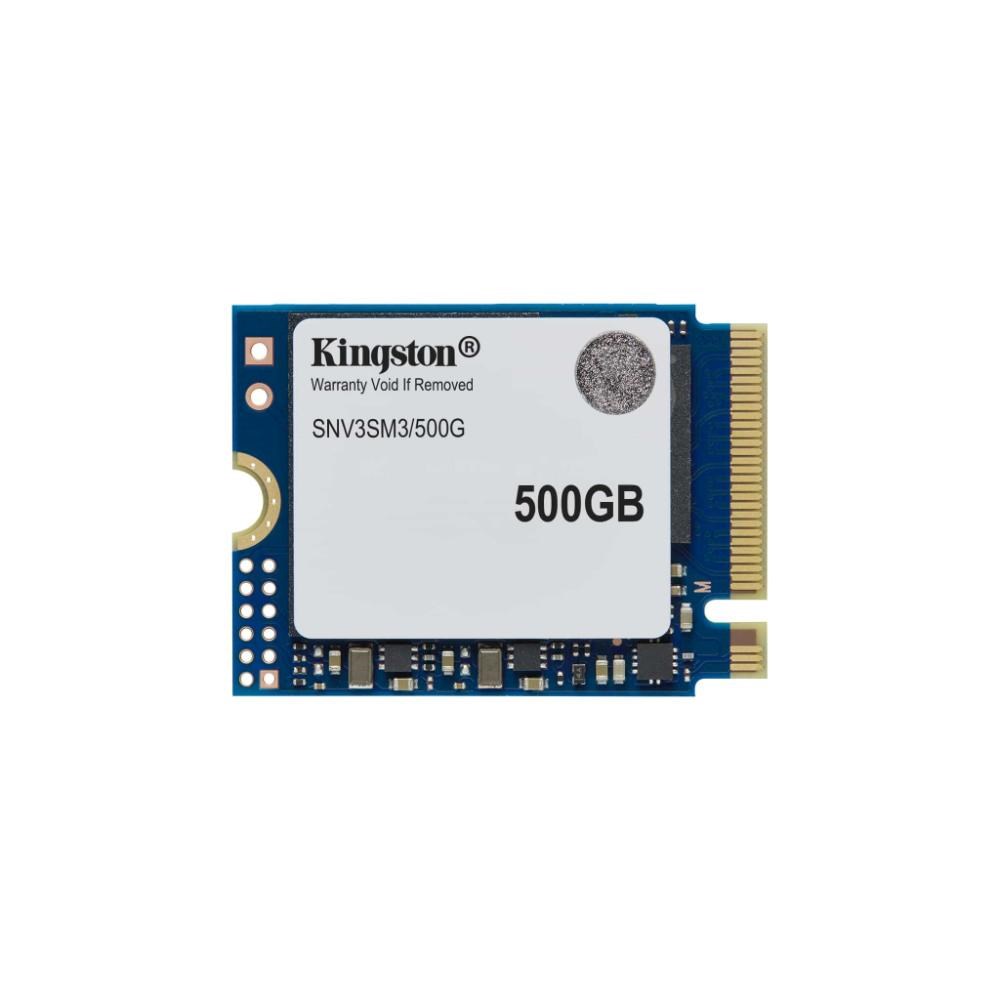 Kingston SSD 500GB NV3, M.2 2280, NVMe PCIe Gen4x4, (R: 5000MB/s; W: 3000MB/s)