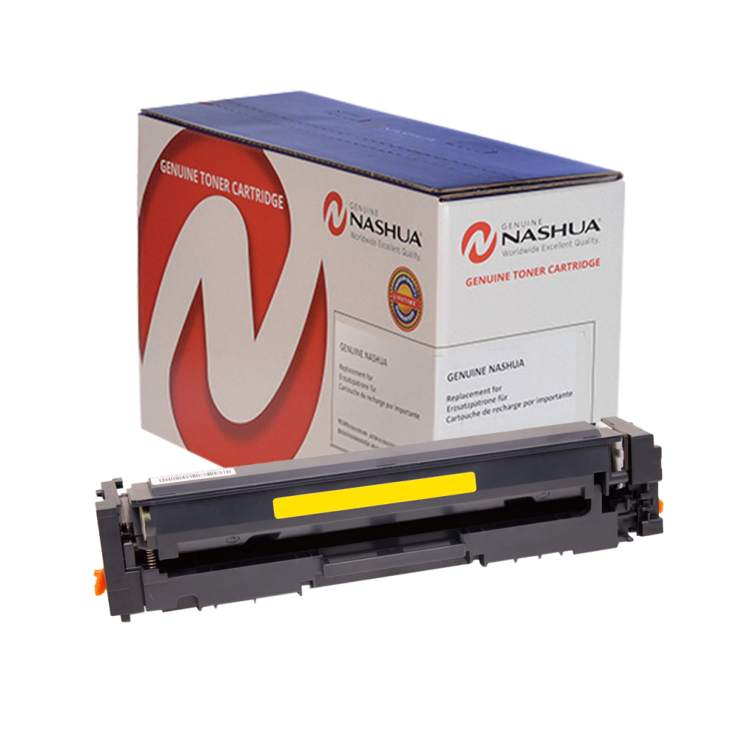 NASHUA Green Range toner pro HP CLJ M255,M282,M283;207X,yellow,2450str.[W2212X] RESET CHIP