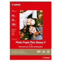 Canon Photo Paper Plus Glossy, PP-201 A4, foto papír, lesklý, [2311B019] bílý, A4, 260g