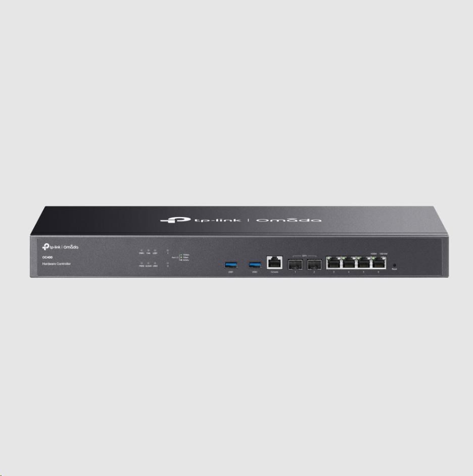 TP-Link OC400 Omada Hardware Controller (4xGbE,2xSFP+,2xUSB3.0,1xconsole,RP)