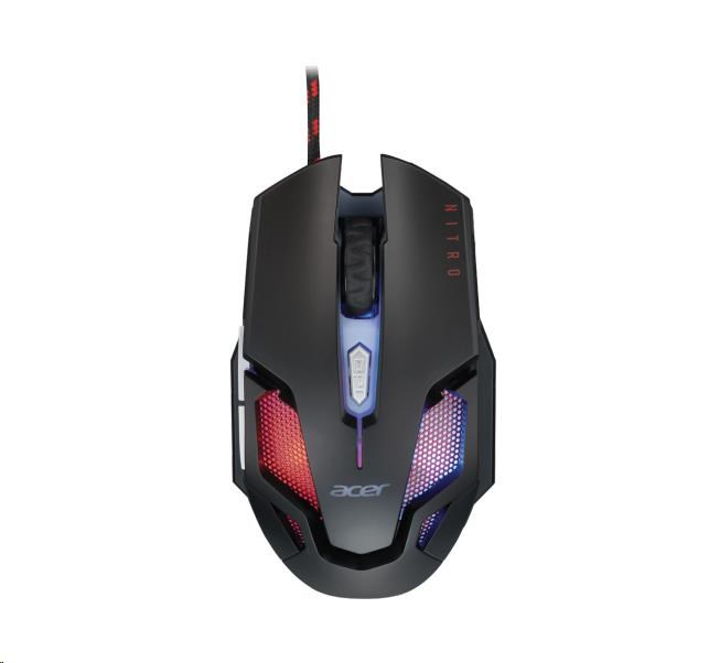 ACER Myš, Nitro Gaming Mouse II - herní myš optická, černá