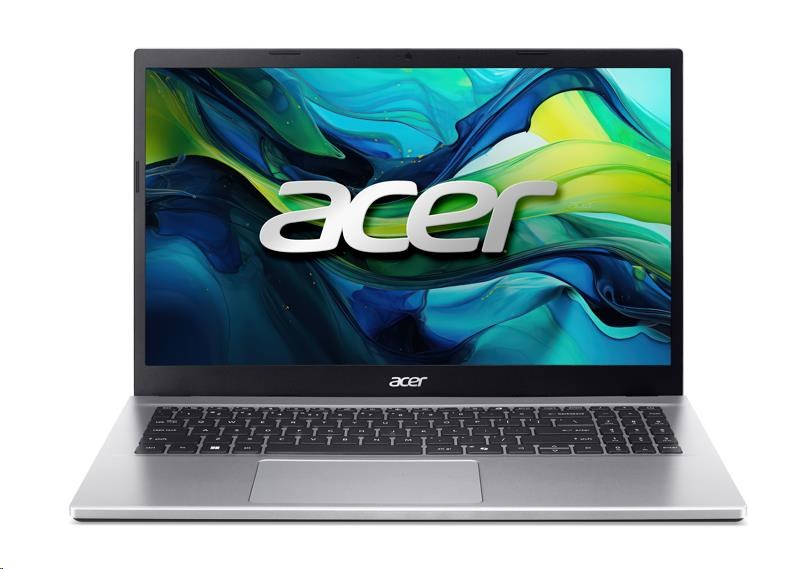 ACER NTB Aspire Go 15 (AG15-32P-34K7),Core3 N355,15.6"FHD,16GB,512GB SSD,Intel Graphics,Linux,Silver