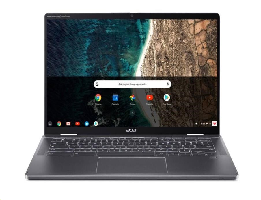 ACER NTB Chromebook Plus Spin 714 (CP714-1HN-59L1),Ultra 5 115U,14" WUXGA,8GB,256GB SSD,Intel,Chrome OS,Gray