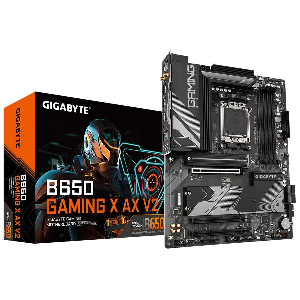 GIGABYTE MB Sc AM5 B650 GAMING X AX V2, AMD B650, 4xDDR5, 1xDP, 1xHDMI, WiFi