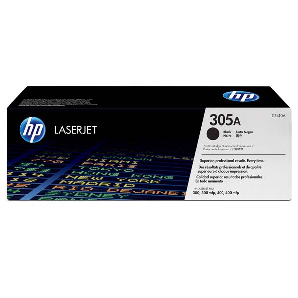 HP CLJ PRO M351, M375, M451, M475, HP 305A, black, 2200 str., [CE410A] - Laser toner//4,5