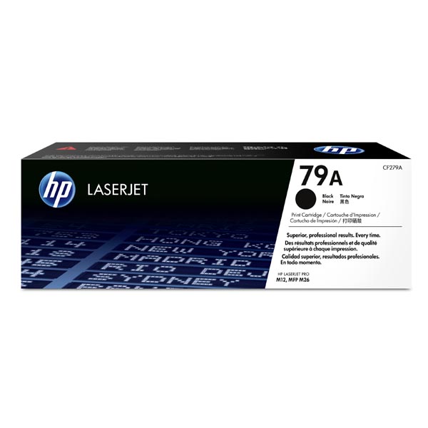 HP LJ PRO MFP M26, M12, HP 79A, black, 1000 str., [CF279A] - Laser toner//4,5