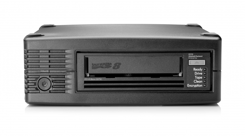 HPE Storage LTO-8 Ultrium External Tape Drive 5x LTO-8 30TB Data Cartridges