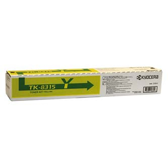 Kyocera TASKalfa 2550CI, originální toner [TK8315Y] yellow, 6000str., 1T02MVANL0//1