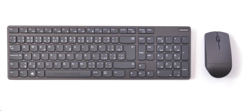 Lenovo Professional Ultraslim Wireless Combo Keyboard and Mouse - Czech/Slovakia