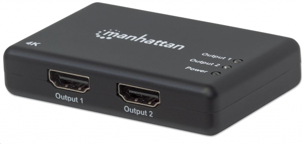 MANHATTAN Splitter HDMI 1.4, černá