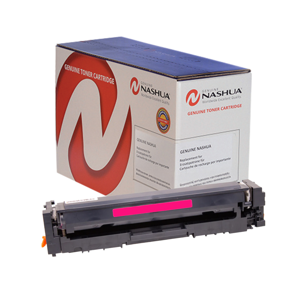 NASHUA Green Range toner HP CLJ M255,M282,M283;207X, magenta, 2450str. [W2213X] RESET CHIP
