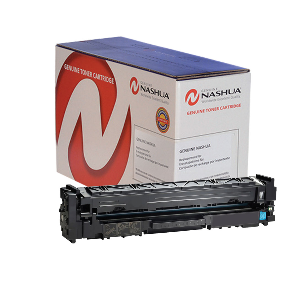 NASHUA Green Range toner pro HP CLJ M255,M282,M283; 207A,cyan,1250str.[W2211A] RESET CHIP