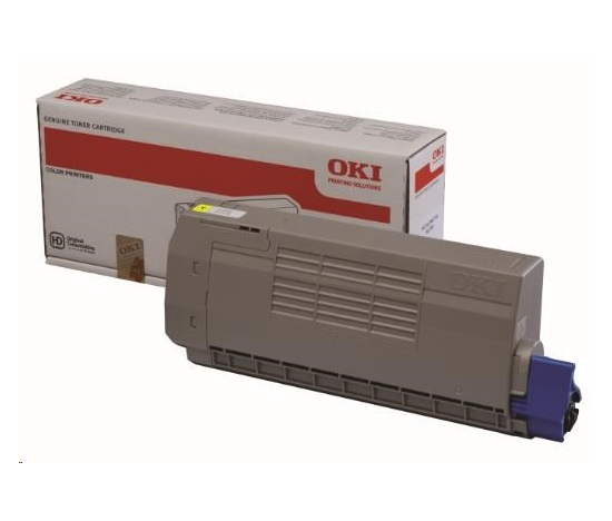 OKI MC760, 770, 780,OKI originální toner [45396301], yellow, 6000str.