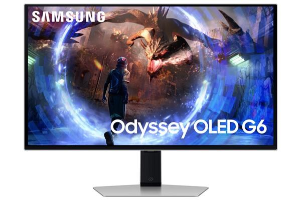 SAMSUNG MT LED LCD 27" Odyssey OLED G6 (G60SD), QD OLED QHD, Rovný, 360Hz, 0,03ms, HDR 10+ Gaming