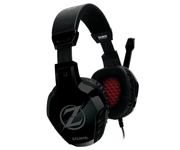 Zalman headset ZM-HPS300 / herní / náhlavní / drátový / 50mm měniče / 2x 3,5mm jack