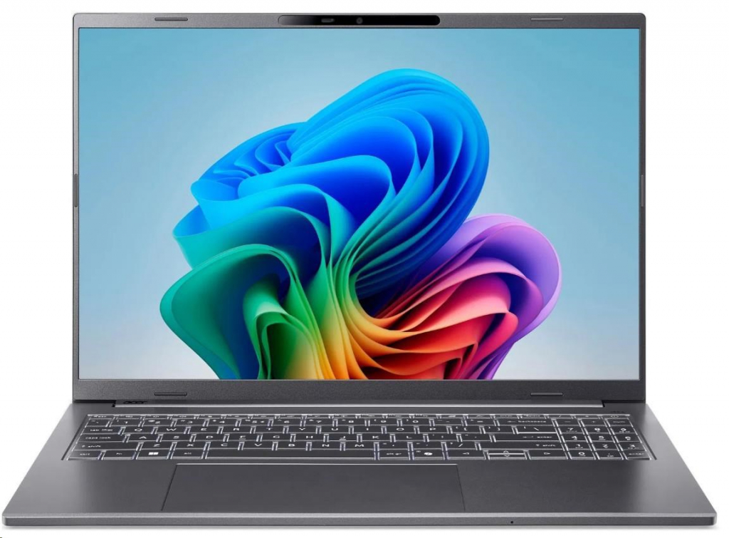 ACER NTB Aspire 16 AI (A16-61M-R3RG),AI 7 350,16" 1920x1200,32GB,1TB SSD,Radeon 860M,W11 Home,Steel Gray