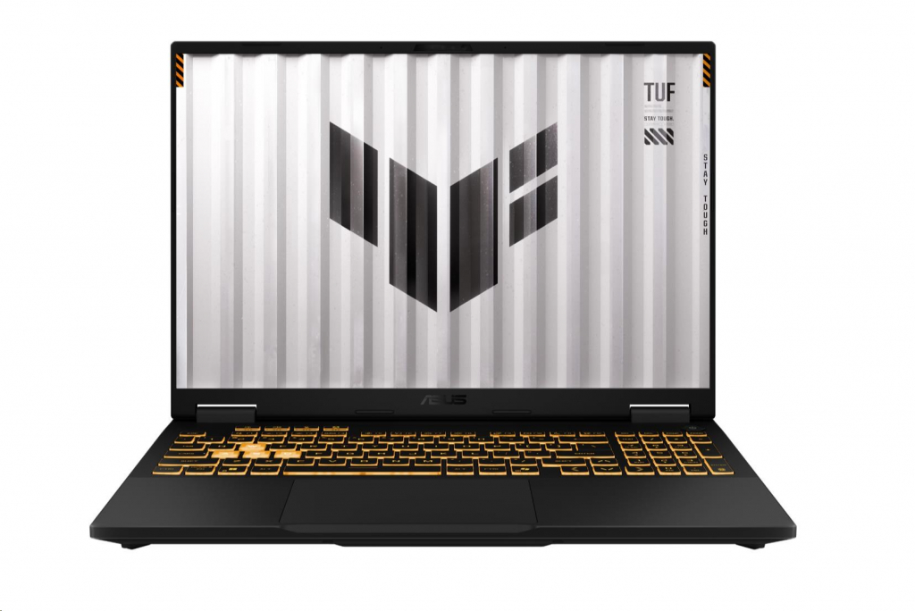 ASUS NTB TUF Gaming F16 (FX608JH-RV010), i5-13450HX, 16" 1920x1200, 16GB, 512GB SSD, UHD+RTX 5050, No OS, Jaeger Gray