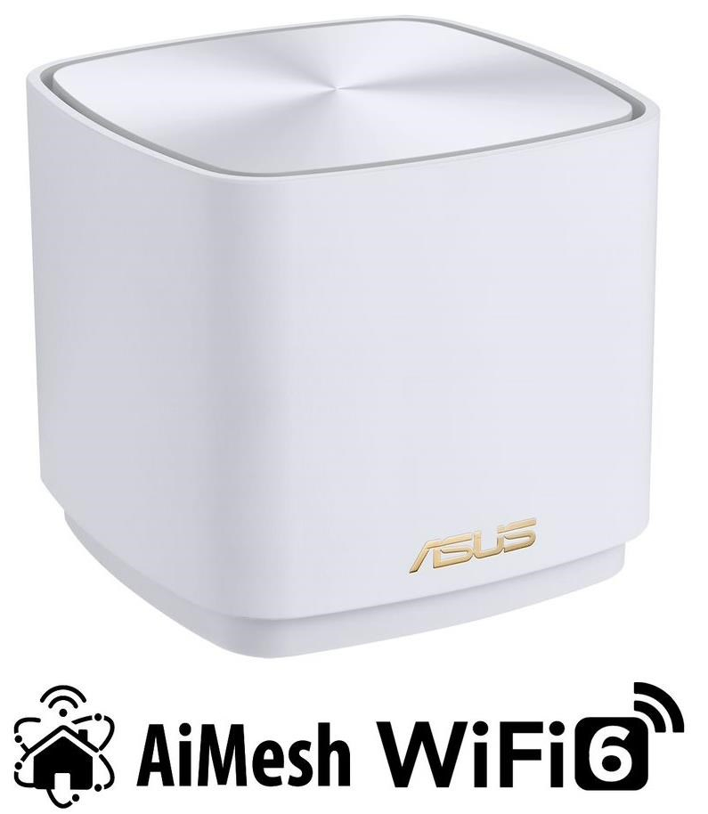 ASUS ZenWiFi XD4 1-pack white Wireless AX1800 Dual-band Mesh WiFi 6 System