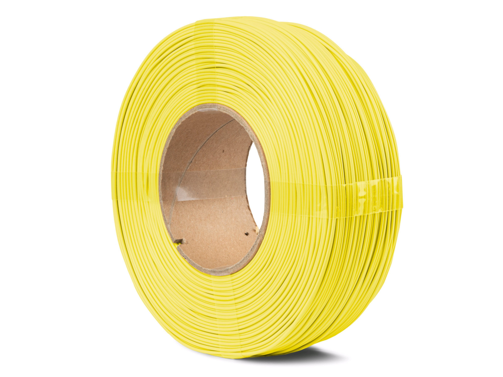 C-TECH Tisková struna (filament) ESSENTIAL LINE, PLA, žlutá, 1,75mm, 1kg, refill