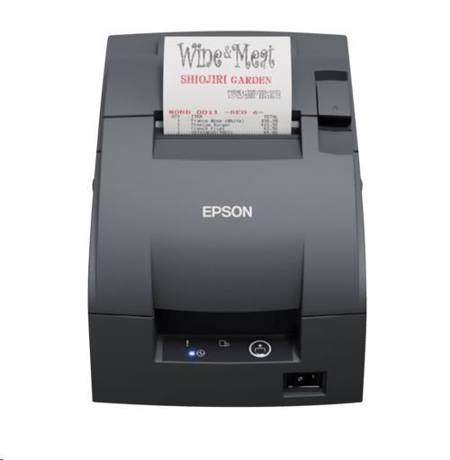 Epson TM-U220IIB, cutter, USB, dark grey