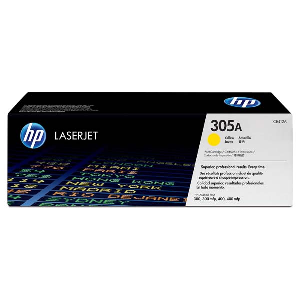 HP CLJ PRO M351, M375, M451, M475, HP 305A, yellow, 2600 str., [CE412A] - Laser toner//4,5