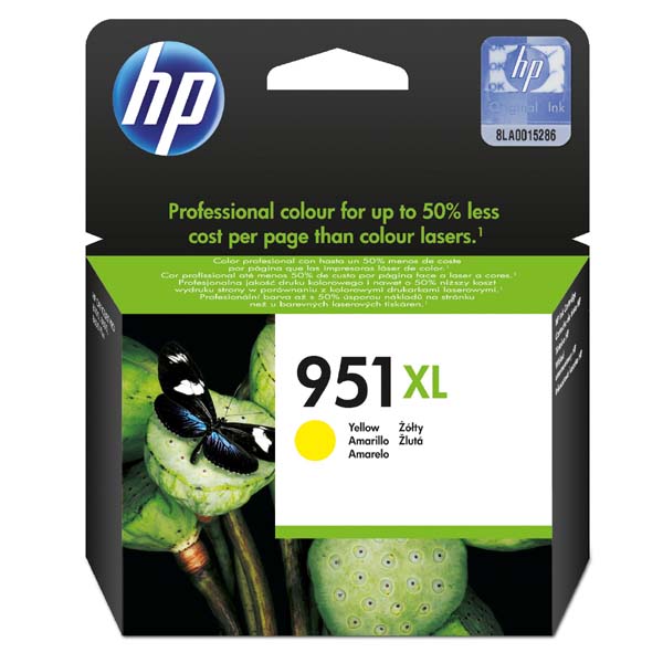 HP yellow cartridge č. 951XL, 1500 str.,  [CN048AE] - Ink náplň//1