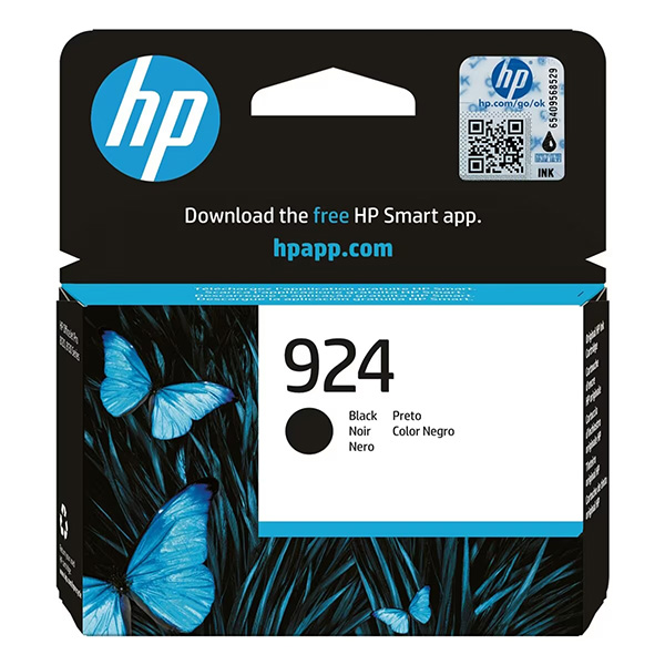 HP OJ PRO 8122, 8132, HP 924, black, 500str., [4K0U6NE] - Ink cartridge//1
