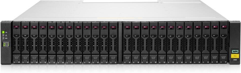 HPE MSA 2062/2060/1060 SAS 12G 2U 24-disk SFF Drive Enclosure R0Q40B RENEW