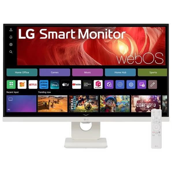 LG MT IPS LCD LED 32" 32U721SA-W.AEU - IPS panel, 1920x1080, 100hz, HDMI, USB, webOS SMART